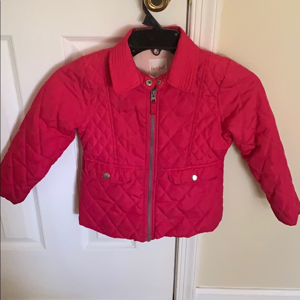 Girls quilted jacket
